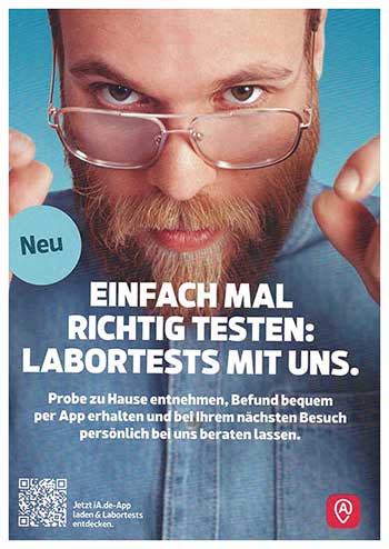 Flyer Labortest